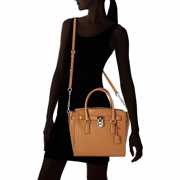 NWT Michael Kors Hamilton Satchel - medium - Picture 2 of 8